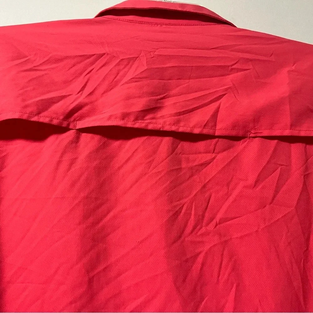 Cabela’s Women’s Pink Button Down Long Sleeve Size Large - Picture 4 of 6